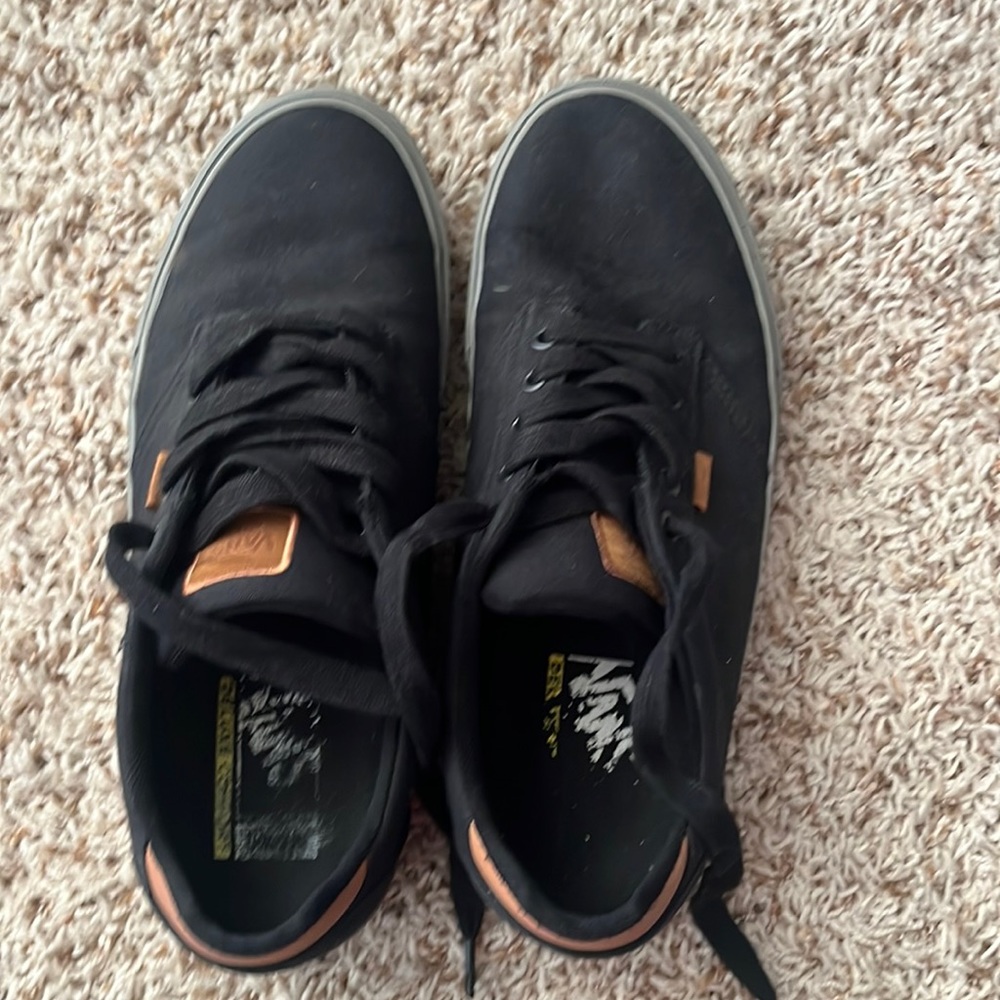 Black, tie vans